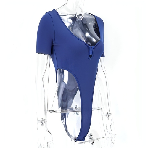 Women's Fashion Waist Hollow Slim Jumpsuit - Image 6