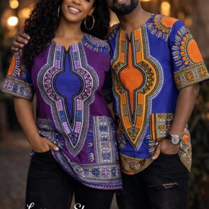 Unisex Dashiki Oval design