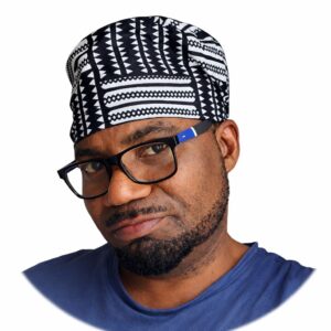 Unisex Kente Print Hat | African Kufi Cap